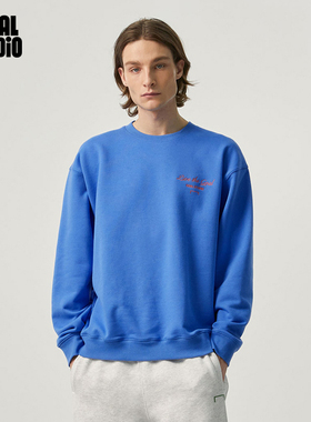 GOALSTUDIO Faker同款卫衣男春秋季潮牌宽松经典纯色休闲圆领套头