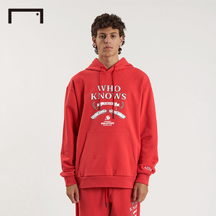 GOALSTUDIO李准基金珉基明星同款无限系列雪车帽衫宽松卫衣男潮牌