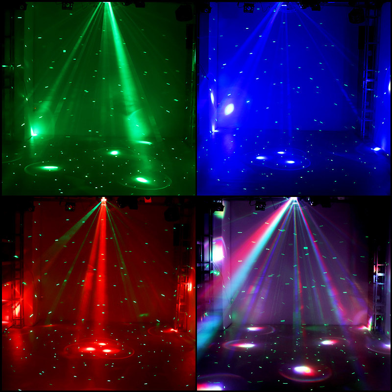 定制ktv闪光灯酒吧舞厅蹦迪摇头灯激光灯旋转吸顶氛围彩灯光束镭