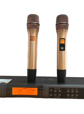 正品BBS B90 B99无线话筒一拖二家用KTV唱歌舞台演出U段麦克风