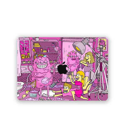 电脑壳简约可爱美式保护