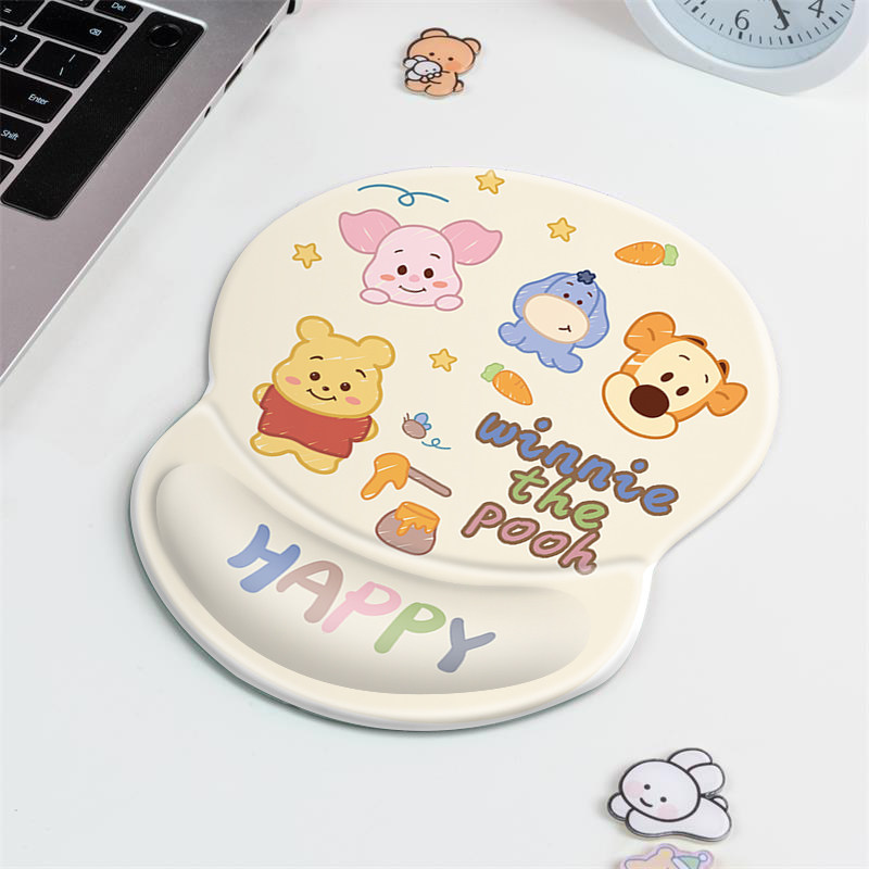 卡通护腕鼠标垫手腕垫防滑记忆棉办公室滑鼠垫笔记本电脑键盘手托