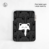 2024新款 猫咪笔记本电脑包女14寸适用于苹果macbook13.3联想小新pro14华为小米15.6英寸ipad平板保护套收纳包