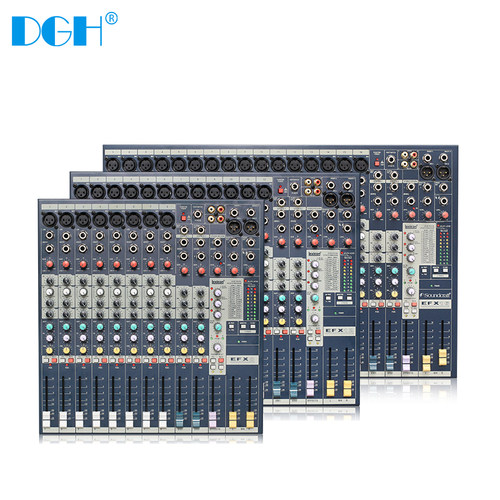 DGH EFX12专业调音台12/16路舞台演出会议婚庆家用录音带EFX8