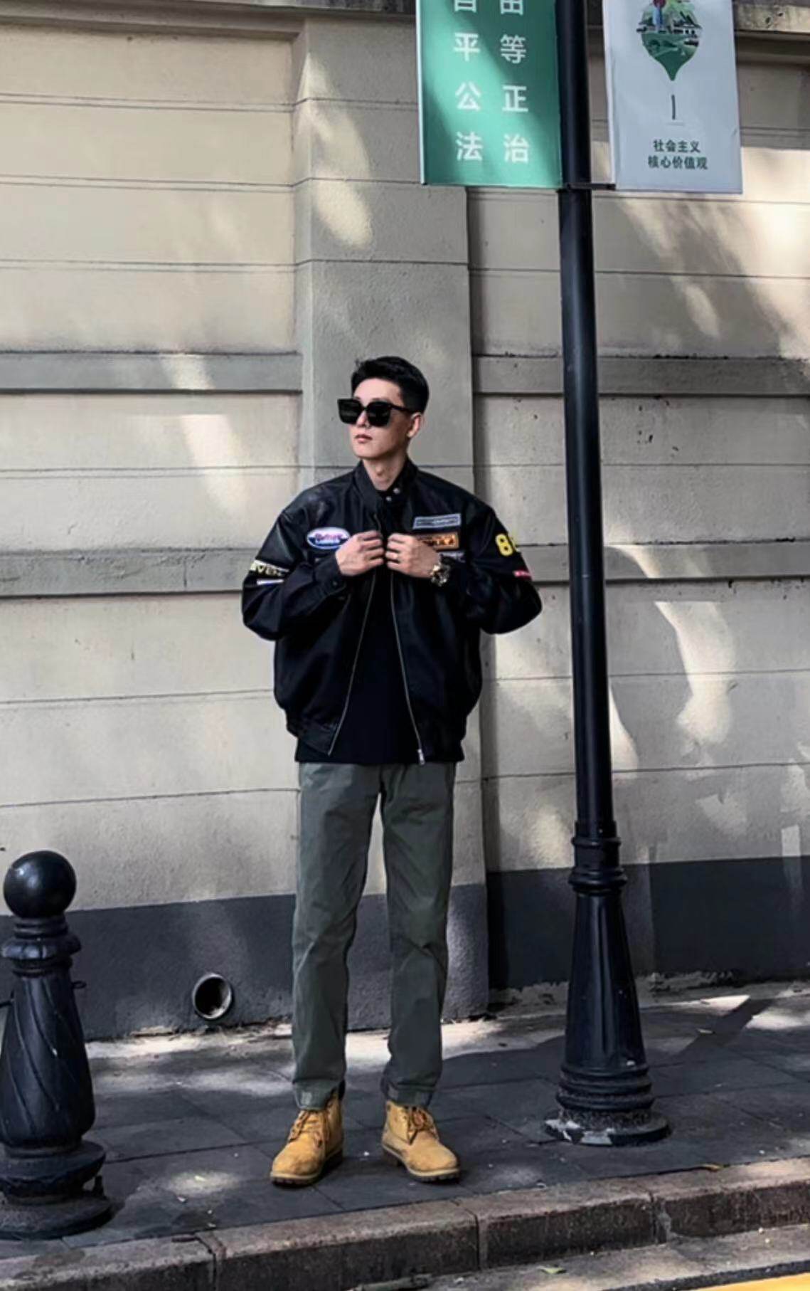 BEIER美式复古休闲裤水洗做旧伐木裤男直筒春秋工装赤耳布工装长怎么样,好用不?