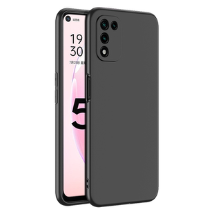 适用于oppoK10活力版手机壳磨砂黑色5G外壳防摔k10活力版软硅胶保护套手机套0pp0时尚PERM10个性创意简约男