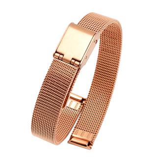 适配OliviaBurton奥利维亚伯顿OB小蜜蜂手表带 女米兰网带钢 12mm