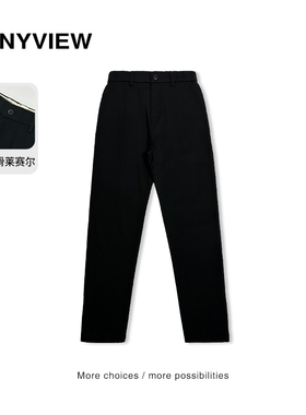 Anyveiw专柜同款男士青年休闲裤经典款轻商务修身百搭长裤春秋款