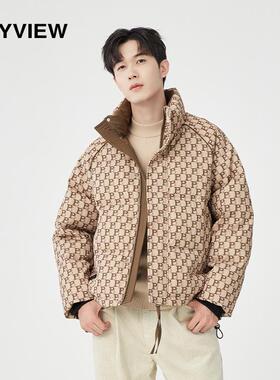 ANYVIEW专柜同款面包服外套羽绒服加厚保暖青年时尚设计韩版短款