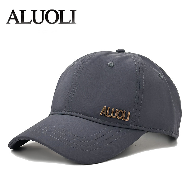 阿萝璃大头围男款帽子夏季速干防晒帽中老年薄款棒球帽户外遮阳帽