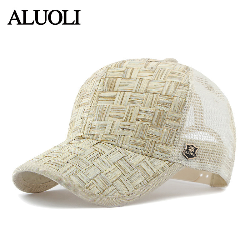 中老年春夏季帽子男款防晒帽薄款户外休闲透气网帽夏天遮阳棒球帽