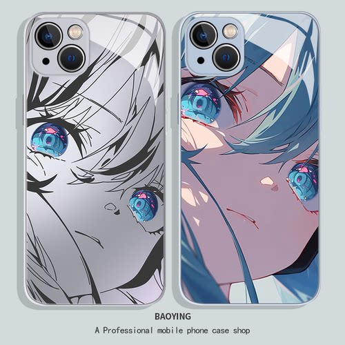 初音未来玻璃适用小米手机壳