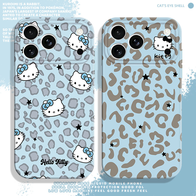 豹纹猫咪适用苹果18promax手机壳iphone17小猫ip16菲林壳15plus女款14mini可爱13新款12卡通11硬壳x全包xr/xs