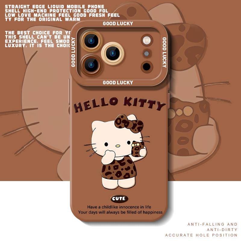 kitty液态猫眼适用苹果手机壳
