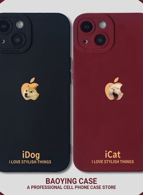 cheems小狗适用17air苹果14pro手机壳dog修狗16/13搞怪11柴犬iPhonexsmax/xr情侣x狗头12迷你8plus/15/7p搞笑