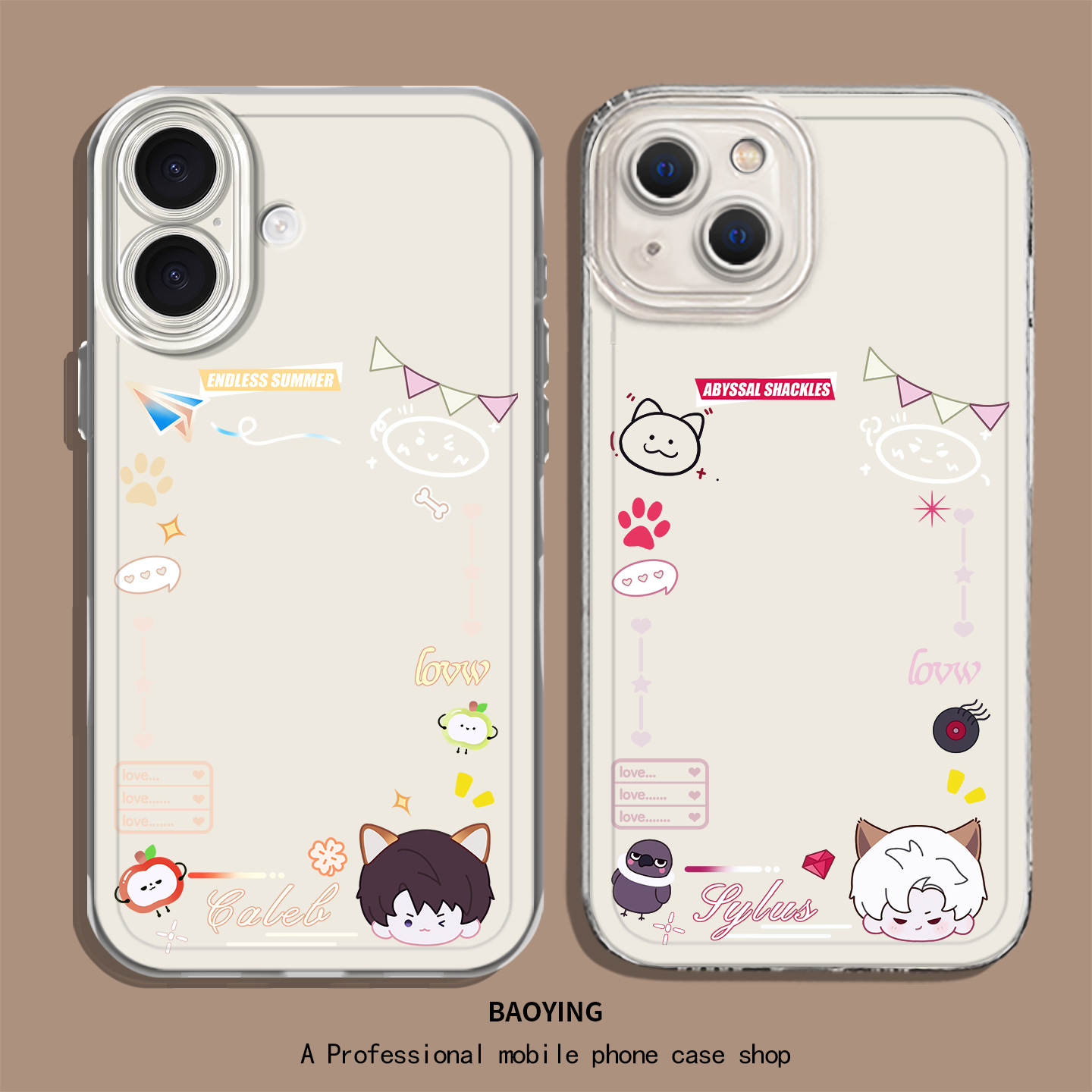 恋与深空拍立得适用苹果手机壳