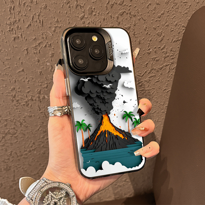 火山喷发适用iQOO手机壳