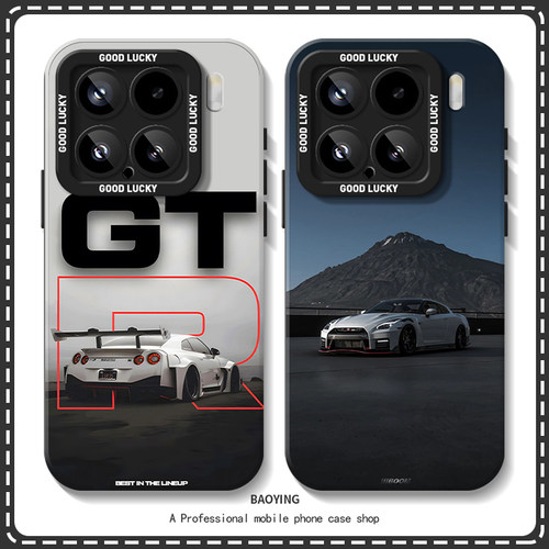 gtr液态猫眼适用小米手机壳