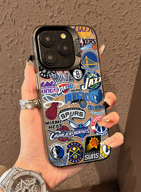 nba适用华为pura70手机壳nova14队标mate80promax篮球50主题40球星30e球队p男13ultra/12潮11se球衣10/9/8/15