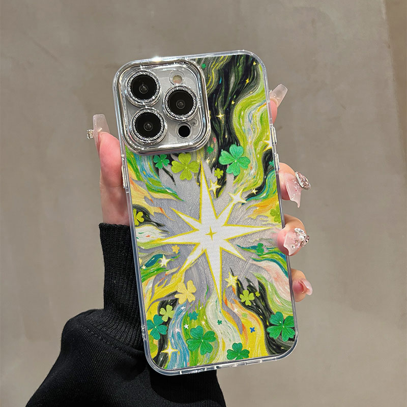 四叶草适用华为手机壳