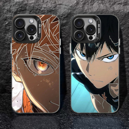 排球少年手机壳适用苹果17air日向16翔阳iphone13影山15飞雄14plus动漫11Promax小12mini套x周边xr乌xs野8/7p