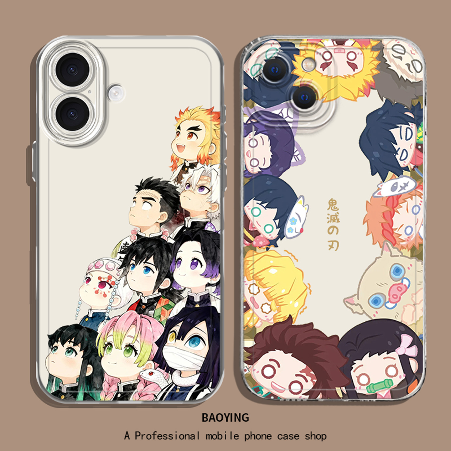 鬼灭之刃透明适用小米手机壳