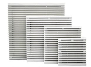 805 804 小型轴流风机风扇网罩防尘塑料百叶窗通风过滤网组 ZL803