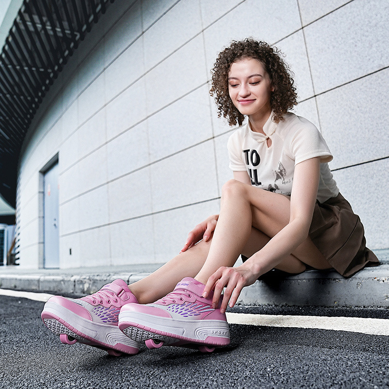 咪呀蜜雅暴走鞋雙輪暴走鞋廠家