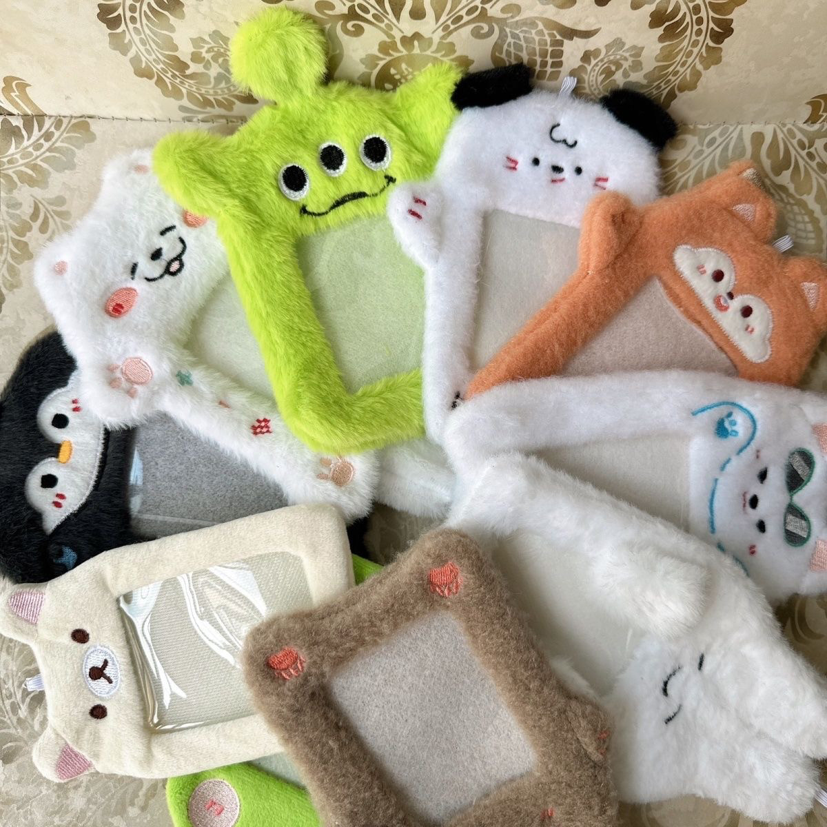 莉莉安美乐蒂毛绒卡包女防消磁卡套学生校园卡饭卡门禁卡通用卡套