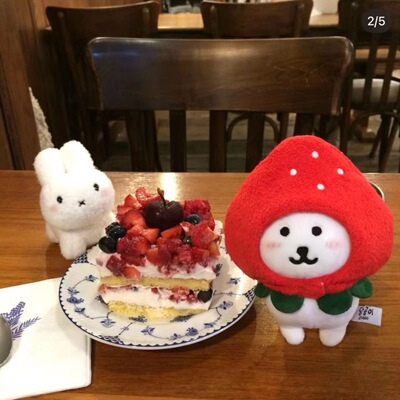 自嘲可爱水果系列娃衣公仔头套棉花10套装cm娃娃一箱超萌毛绒