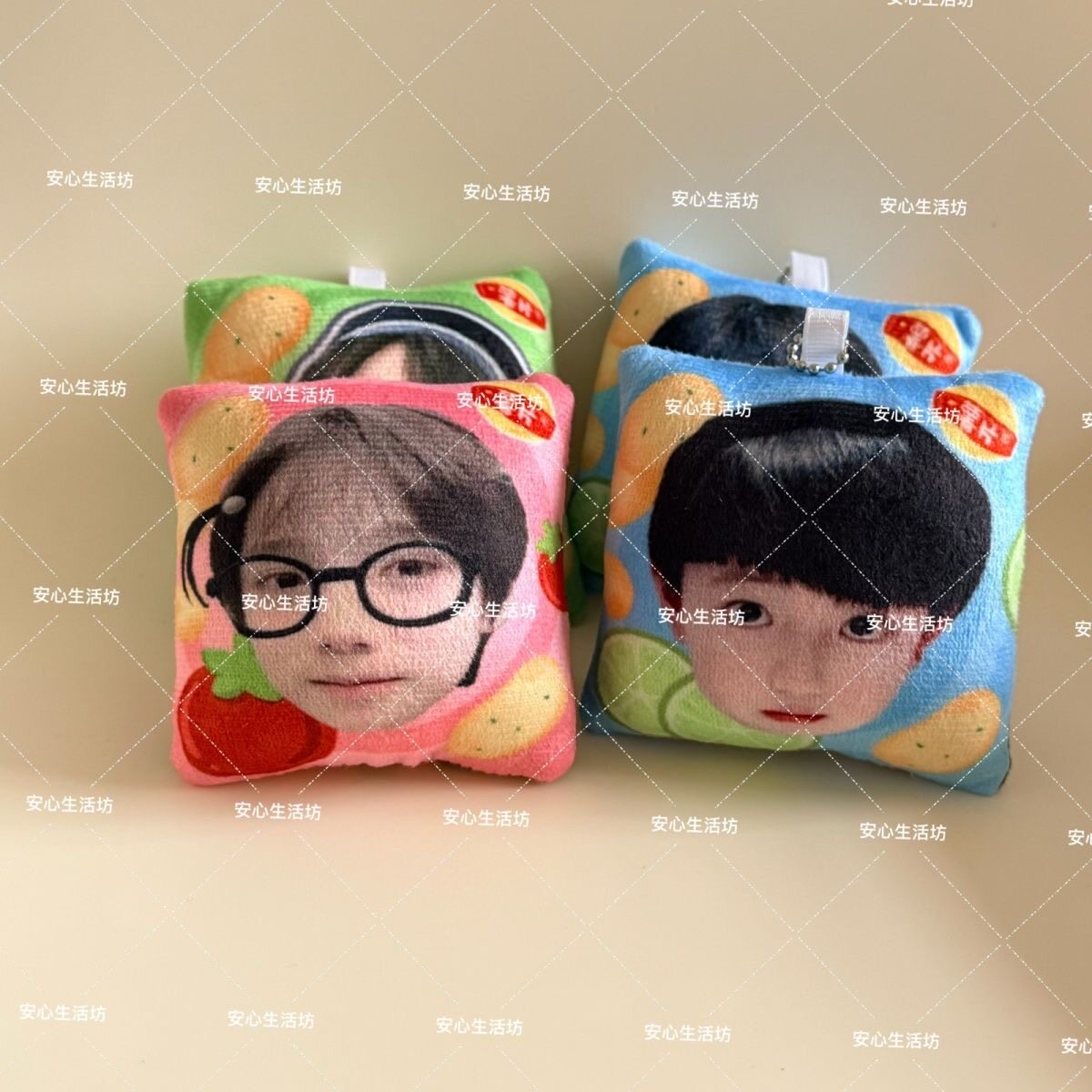 TF家族穆祉丞王橹杰薯片挂件橹穆CP创意钥匙扣毛绒迷你枕礼物图片