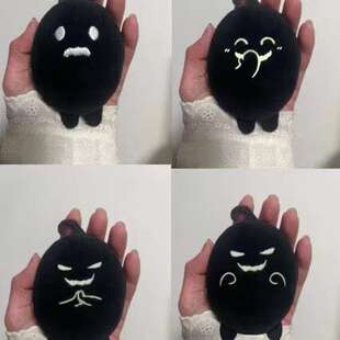 星露谷物语科罗布斯玩偶黑冬根手作娃娃毛绒挂件玩具公仔游戏周边