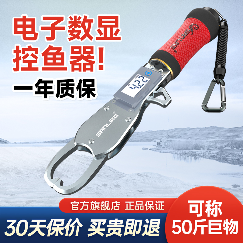 带电子显示屏控鱼器带称控大物