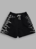 darcsport American trendy printed looped cotton shorts, elastic men's and women's universal casual fitness five-point pants thumbnail 8
