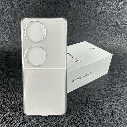 适配华为pocket2手机透明pc硬壳宝盒保护套pt2官方原折叠屏装防摔