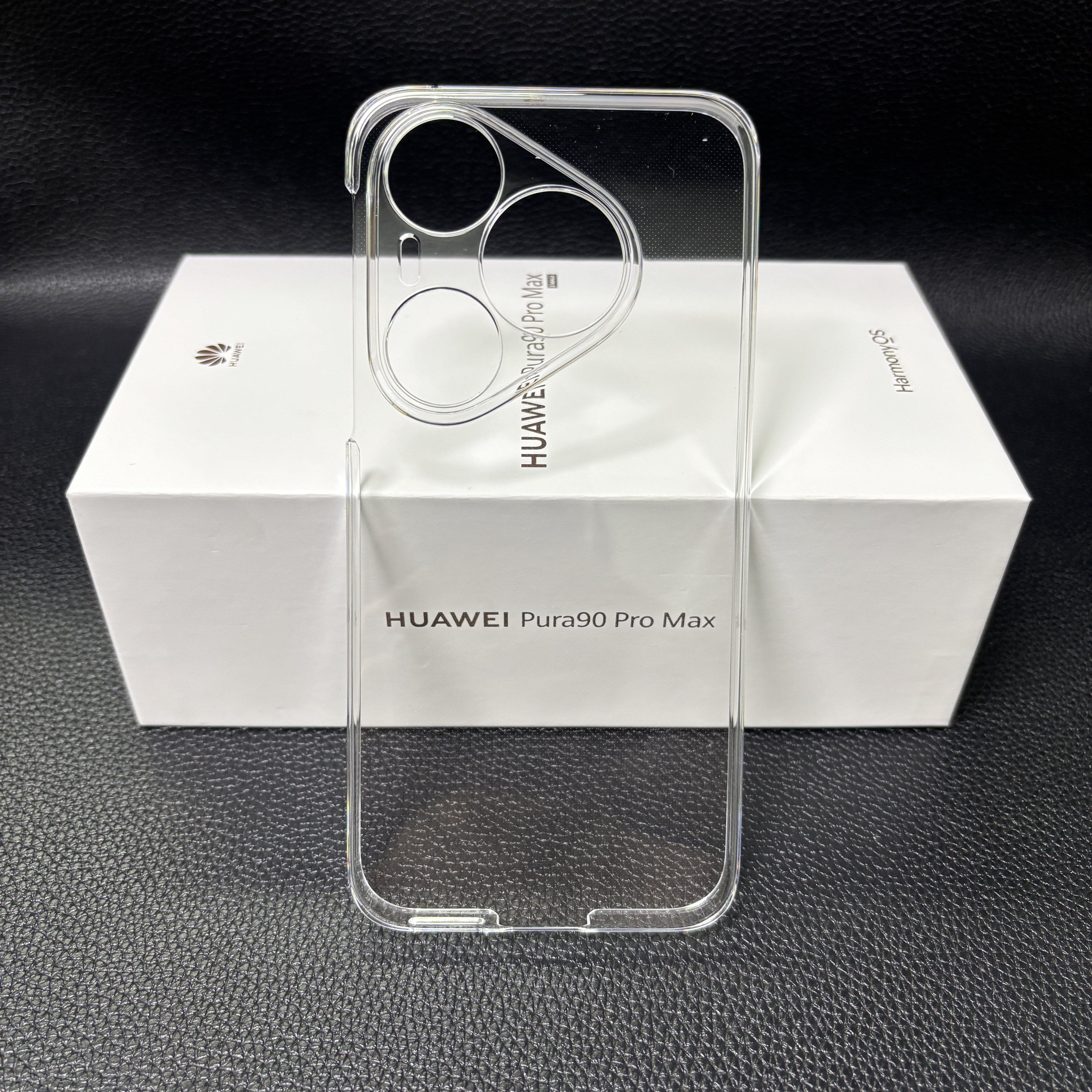 适用华为Pura90原装手机壳正品Pura 90 Pro Max透明壳Pura90系列保护套男女简约外壳PC硬壳全包防摔