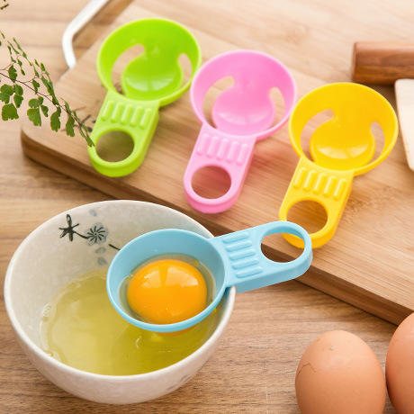 1021创意彩色短柄蛋清分离器厨房鸡蛋分蛋器厨房烘焙工具