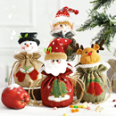 圣诞节礼物袋平安夜手提苹果袋糖果袋子平安果包装 盒创意小礼品袋