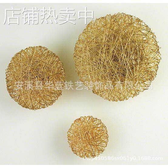 欧式铁艺鸟窝壁挂墙面装饰品创意家居客厅电视沙发挂件背景墙壁饰