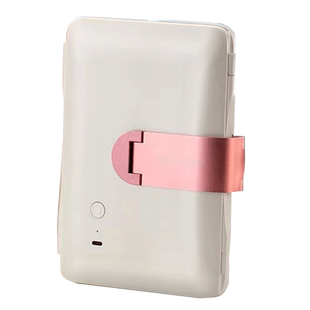 easehold化妆镜便携手持旅行可折叠台式led带灯智能美妆贝壳镜子