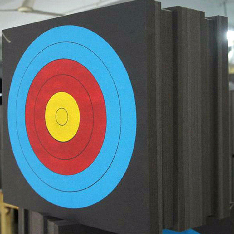 定制XPE泡绵箭靶室内户外射箭用品泡沫箭靶EVA多米诺射箭靶材料