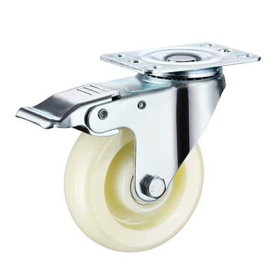 韵狮上海尼龙双轴承耐磨万向脚轮