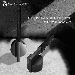 保尼卡轻奢静音磁吸门锁家用通用型室内卧室房门锁木门锁分体门锁