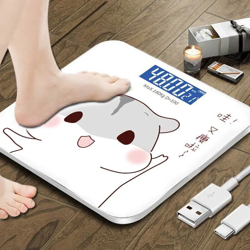 智能电子称体重秤精准家用健康秤