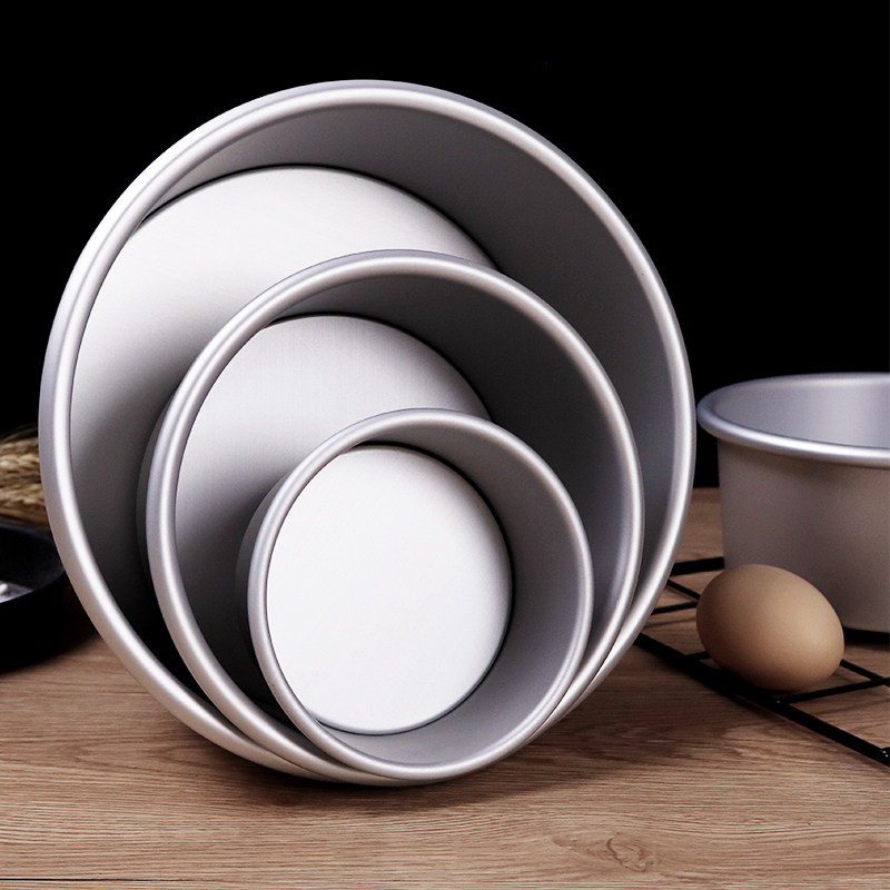 猎尼戚风蛋糕模具家用不粘阳极活底套装做慕斯烘焙工具4/6/8/10寸