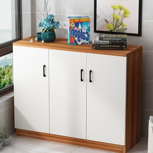 定制鞋柜阳台防晒被子收纳柜客厅靠墙储物柜子边柜简约现代定做