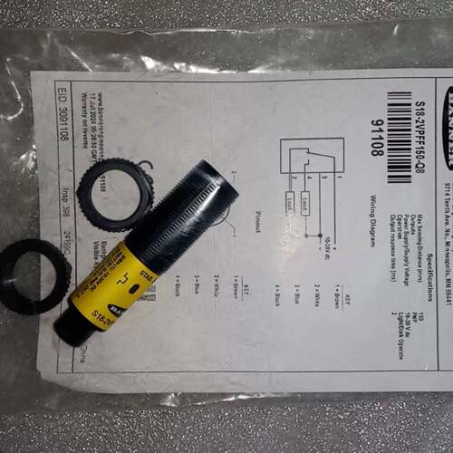 可议价S18-2VPFF150-Q8正品传感器，实物图维修