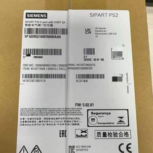 可维修西门子定位器 6DR5010-0NG00-0AA0议价