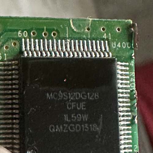可维修切割芯片mc9s12dg128cfue，700个
