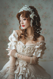 阿芙洛之梦 茶会华丽复古洛丽塔LOLITA花嫁 月桂树Lolita洋装